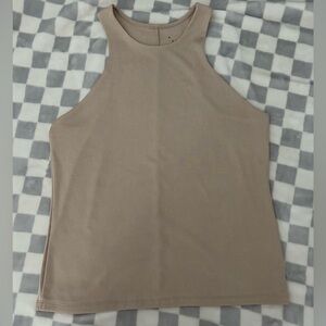 Slim Fit High Neck Tank Top